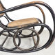 Rocking chair Thonet par Ton, 1950