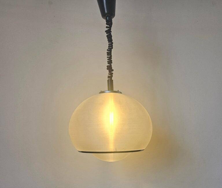 Rare Midcentury Pendant Meblo, Harvey Guzzini, Italy, 1970s