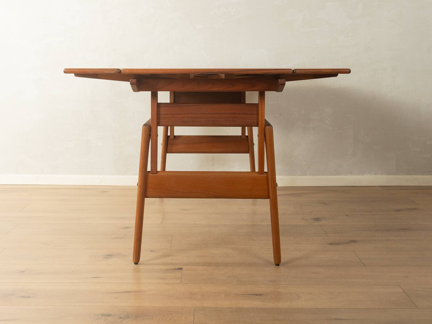 Convertible coffee table by Trioh in teak, Denmark