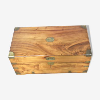 Navy officer's trunk or chest in camphrier