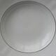 Set of 6 deep porcelain plates. Germany BAVARIA. Gold rim.