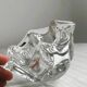 Clear crystal ashtray