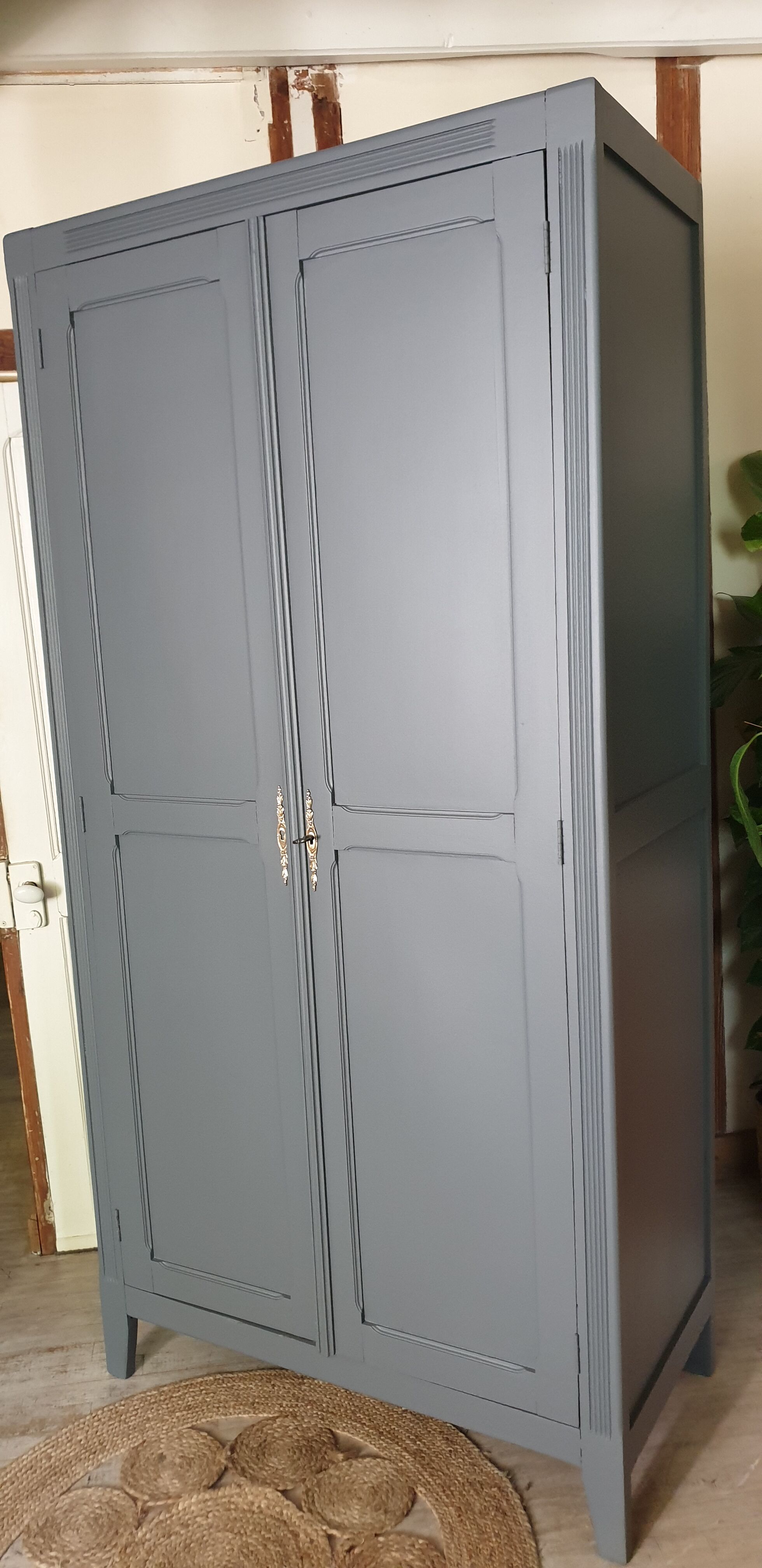 Grey Parisian wardrobe