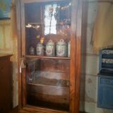 Showcase in Walnut late nineteenth