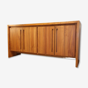 Vintage sideboard in solid elm, 1980s