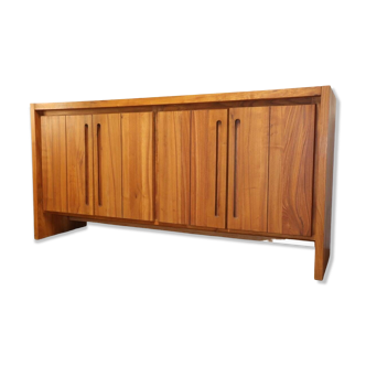 Vintage sideboard in solid elm, 1980s