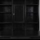 Armoire de pharmacien, buffet Art Nouveau en chêne, France ca. 1910