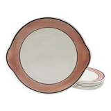 Nidervillier dessert service, fanny model