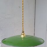 Enamelled sheet metal suspension