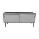 Steel sideboard with 2 sliding doors, Drentea
