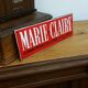 Enamelled plate "Marie-Claire"