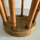 Bamboo and brass umbrella stand, 1960s, Germany