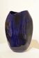 Important vase bleu en céramique émaillée signé de Max Idlasflag