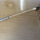 Servant, bronze modernist fireplace set