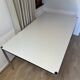 Bureau USM Haller en stratifié gris perle