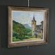 Oil on Canvas "The Bell Tower" – Late 19th Century