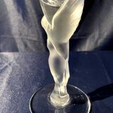 Faberge snow dove champagne flute