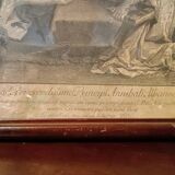 Jacob Frey, biblical scene, engraving, 18th century