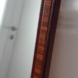 Mirror in wood and plaster painted art deco 30s