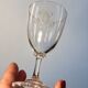 6 Baccarat glasses Funel shaped late 19th - early 20th century 