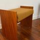 Wooden stool in minimalist style
