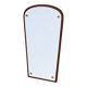 Mirror in a wooden frame, Danish design, 1980s, made in Denmark