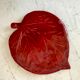 Ceramic sheet triflies burgundy 60s