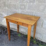 1950s oak side table