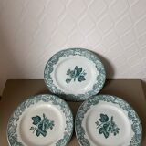 Lot of 8 plates St Amand and Hamage