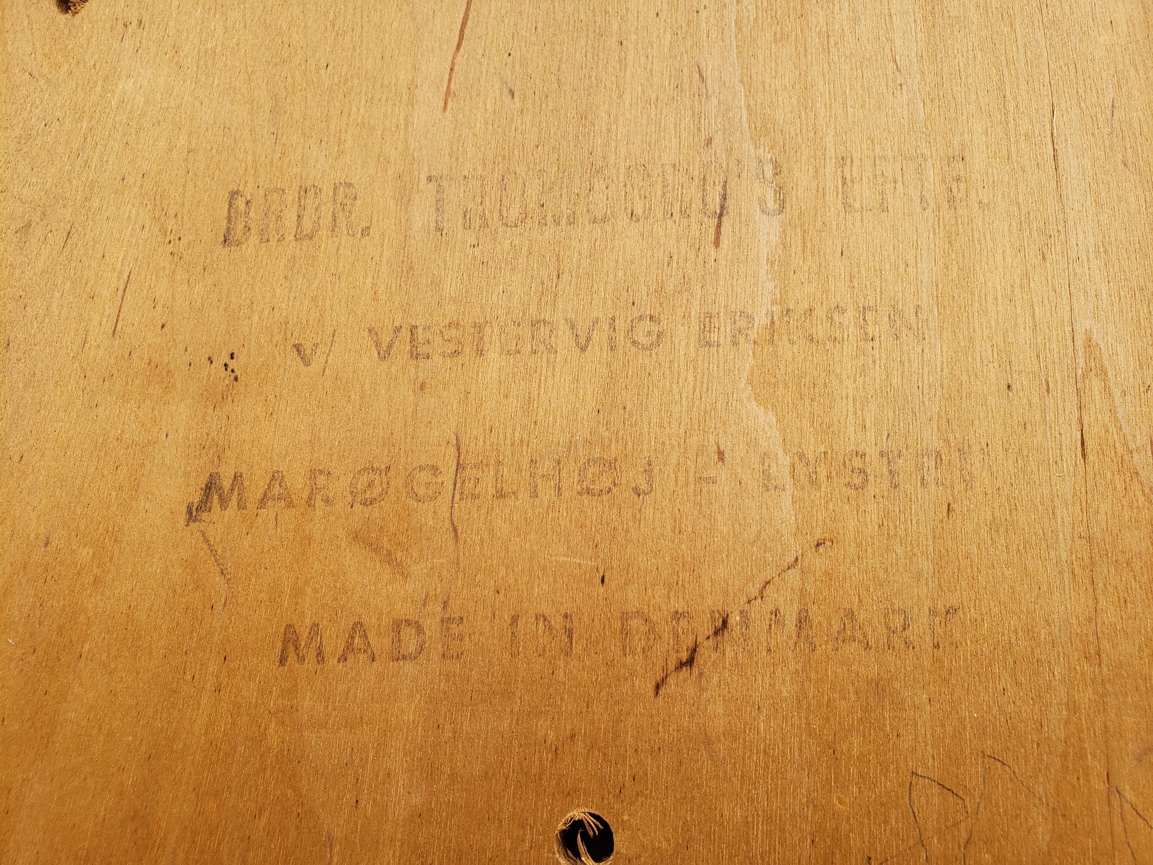 Danish Scandinavian chairs Verstevig Eriksen