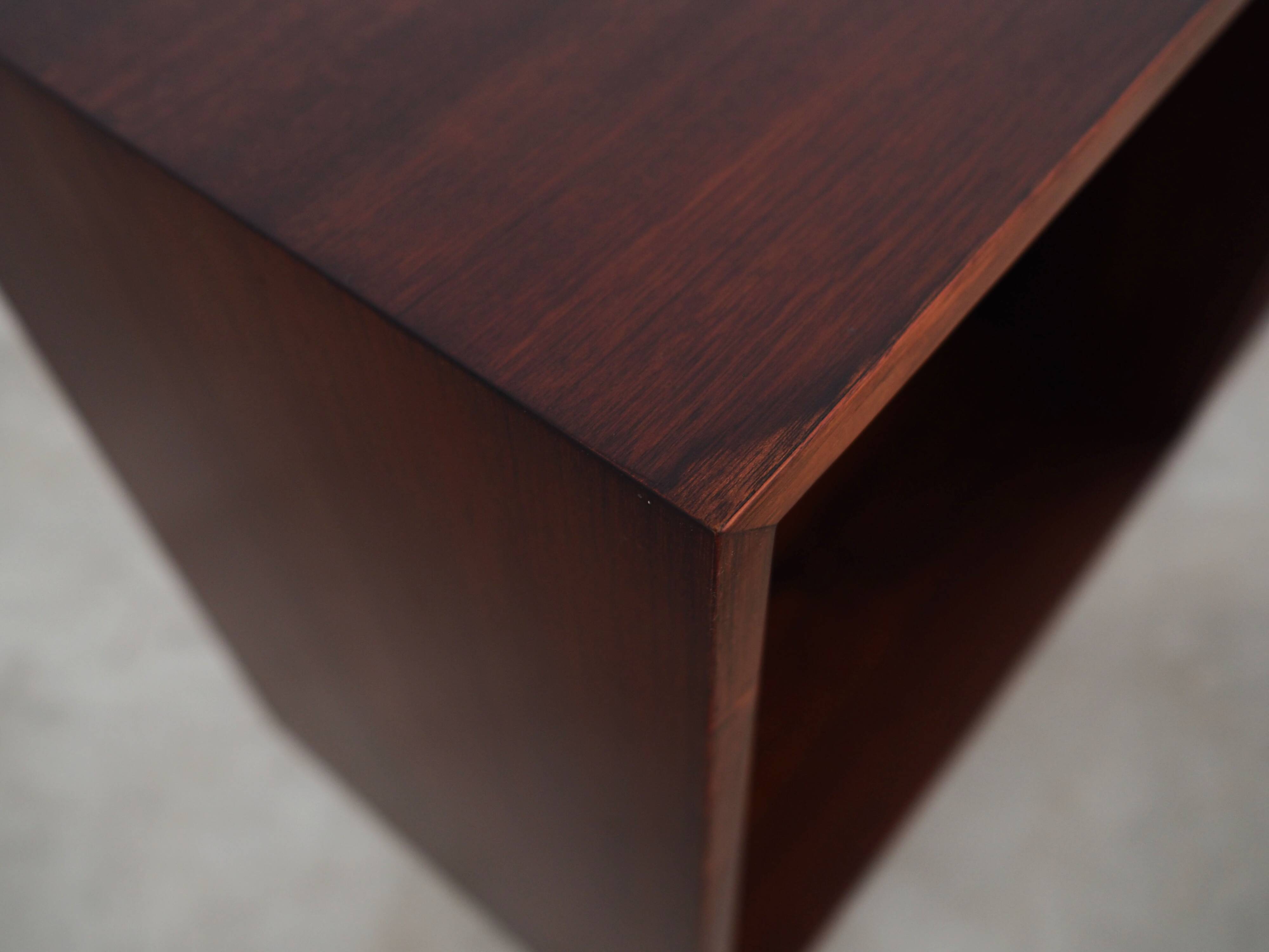 Mahogany bookcase, Danish design, 1970s, manufactured by Bramin