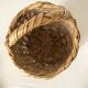 Panier rond vintage en osier