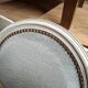 Set of 6 Louis XVI style patinated medallion chairs.