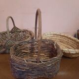 Trio of vintage baskets