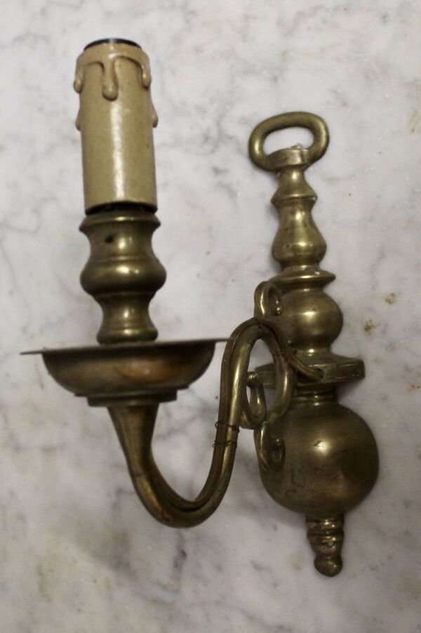 Applique murale en bronze style Hollandais