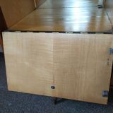 Scandinavian enfilade with showcase, compas foot