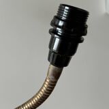 iron and brass floor lamp from the 50s