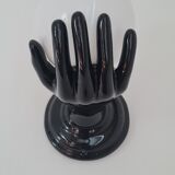 Opaline and porcelain wall light