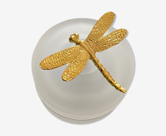 Boite à bijoux à couvercle libellule