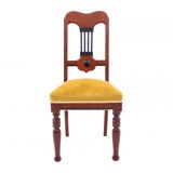 Table with four chairs from the early 20th century