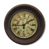 Old wall pendulum plate late 19th century