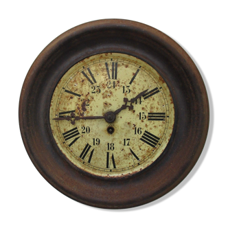Old wall pendulum plate late 19th century