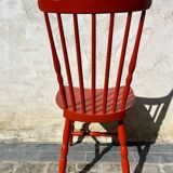 Brick red Baumann chair