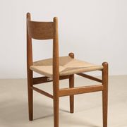 6x Hans J. Wegner Dining Chair CH36 in Oak, 1970s Denmark