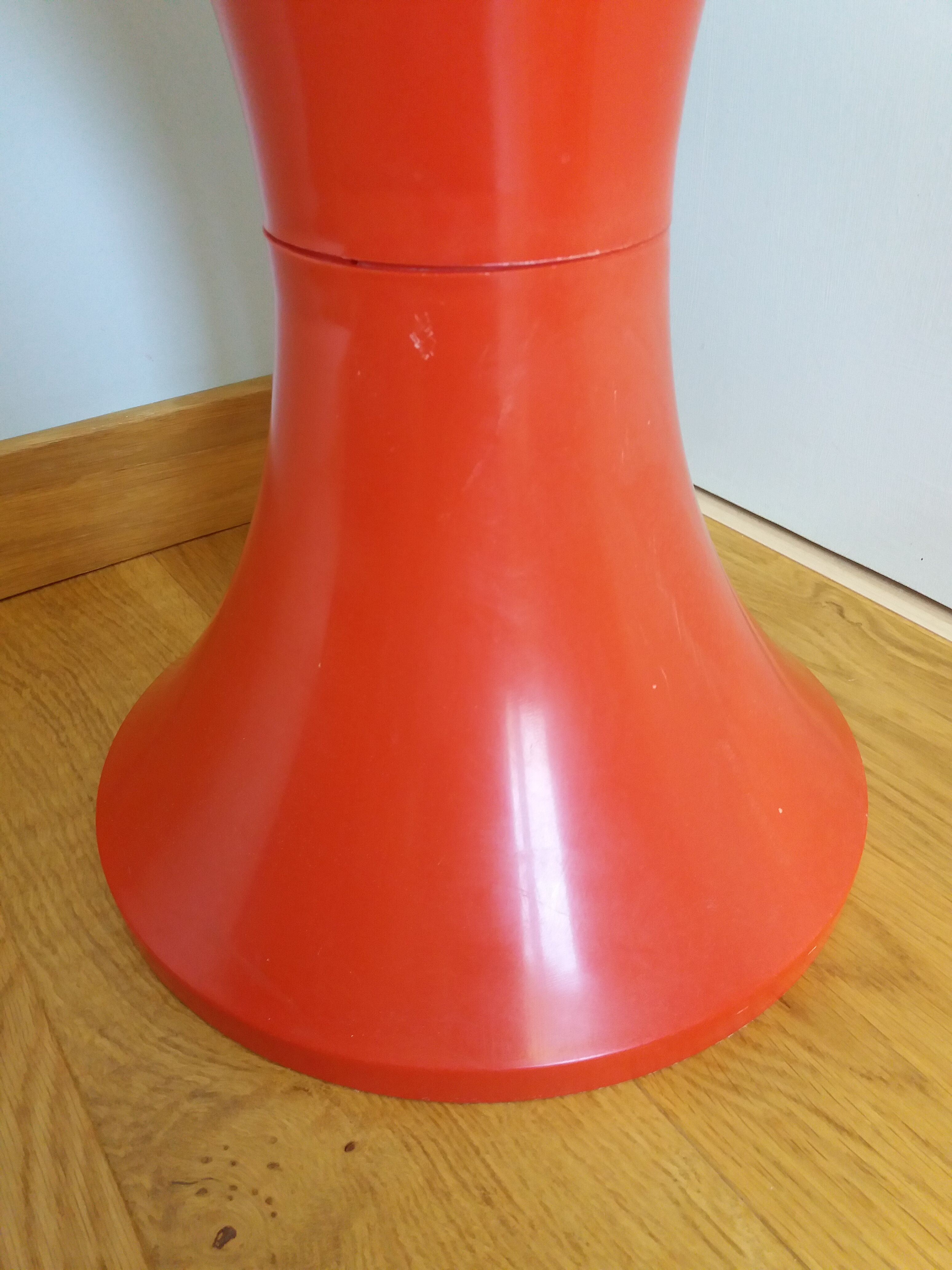 Tabouret Tam Tam diabolo rouge
