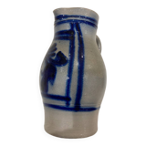 Enamelled stoneware jug from Alsace