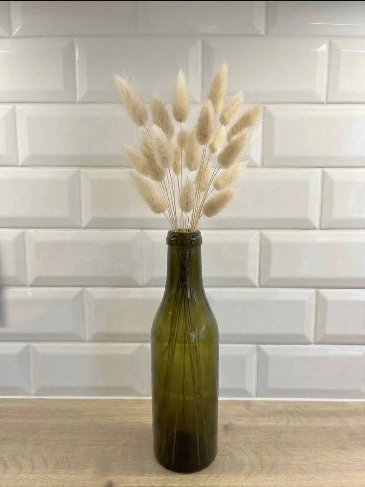 Glass vase bottle