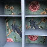 Pastel patinated medicine cabinet