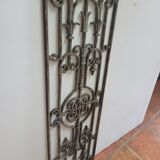 Old cast iron grid