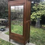 Art Deco cabinet with bevelled mirror 1930/1940